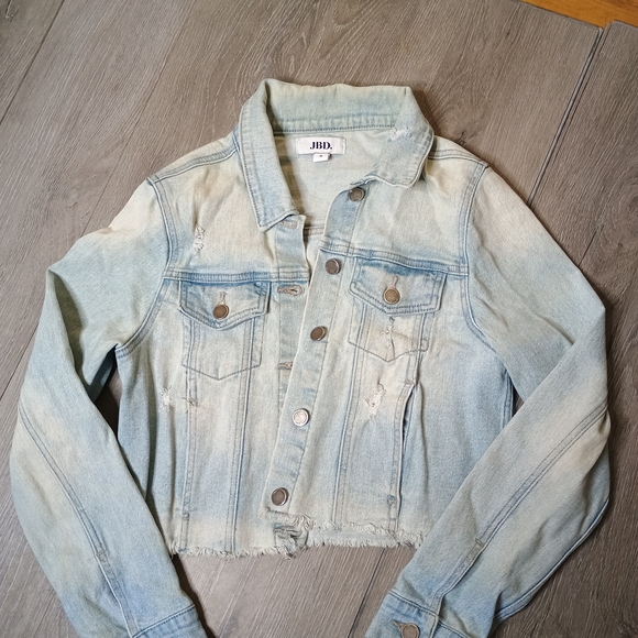 JBD Jackets & Blazers - JBD Cropped Denim Jacket